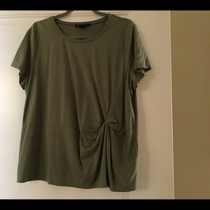 Women’s green dressy top